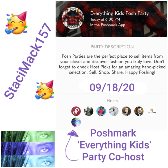 🥳 09.18.20 - Everything Kids Posh Party Co-Host - Picture 1 of 2